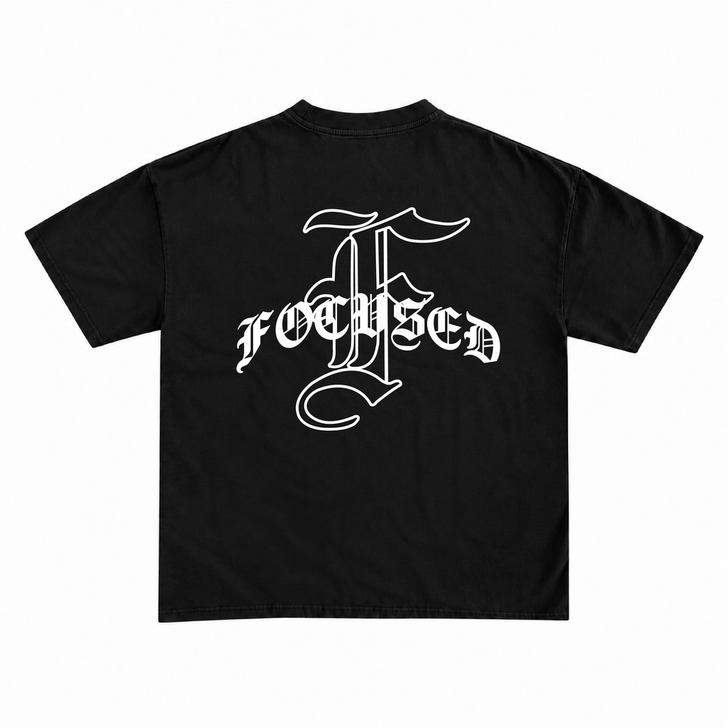“FOCVSED” TEE